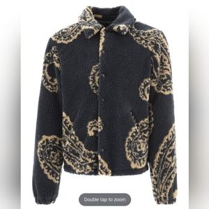 ISO 424 Paisley Sherpa Jacket